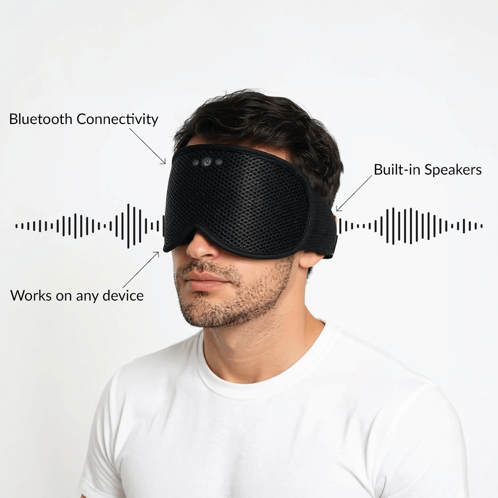 SOUND Bluetooth Sleep Mask v2.0 - Somnus Project