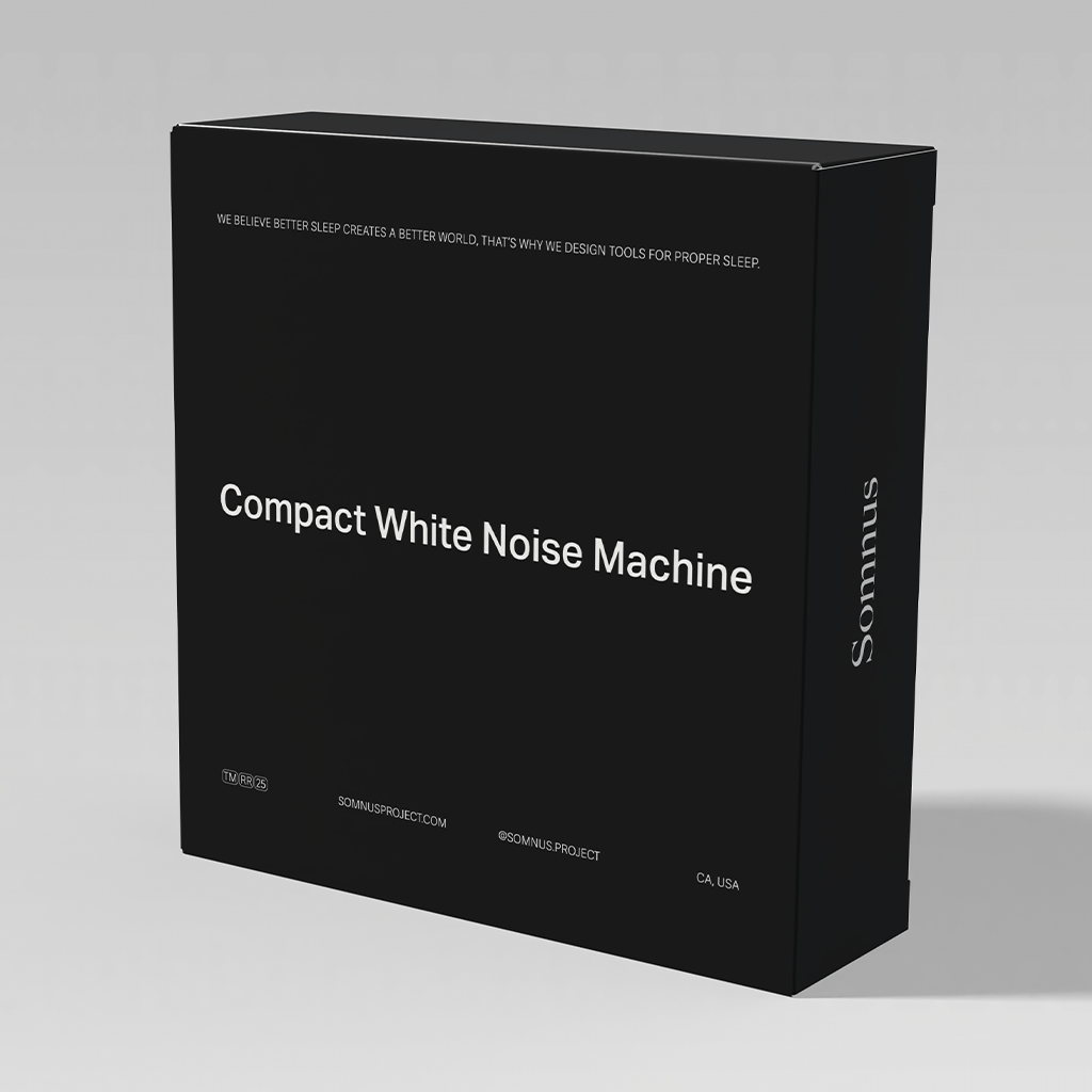 Compact White Noise Machine - Somnus Project